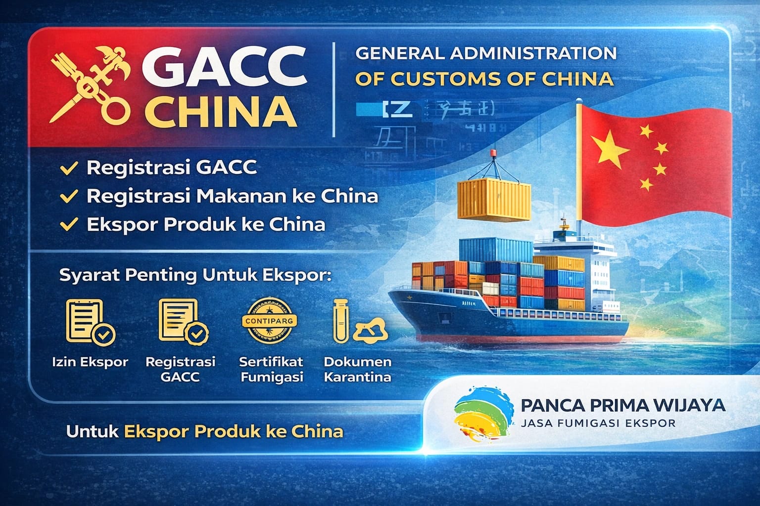 Jasa Pembuatan GACC China