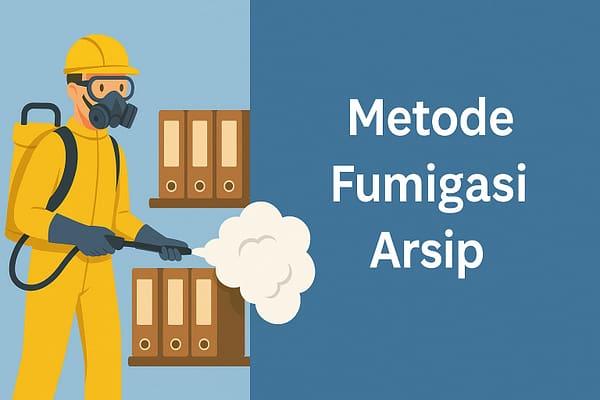 metode fumigasi arsip