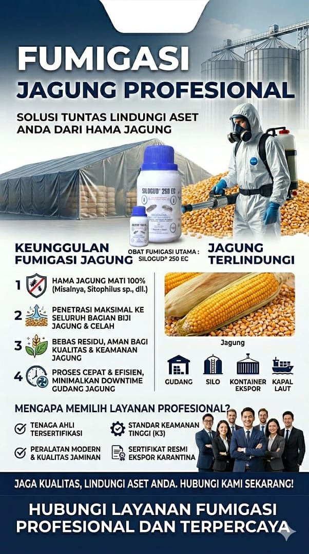 Obat Fumigasi Jagung Terbaik