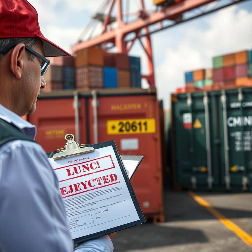 Kontainer ekspor ditolak di pelabuhan karena tidak memiliki sertifikasi fumigasi Kontainer ekspor ditolak di pelabuhan karena tidak memiliki sertifikasi fumigasi