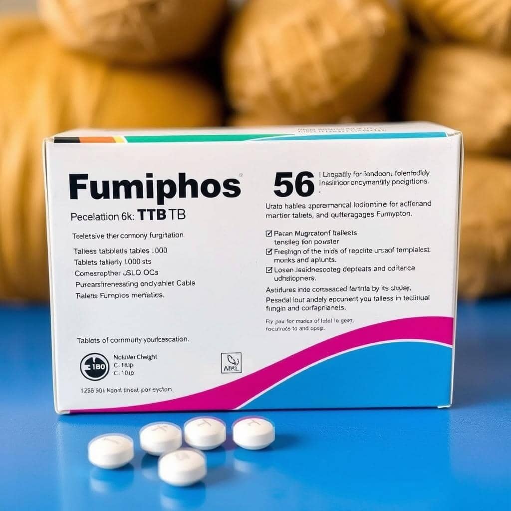 Produk Fumiphos 56 TB untuk fumigasi komoditas