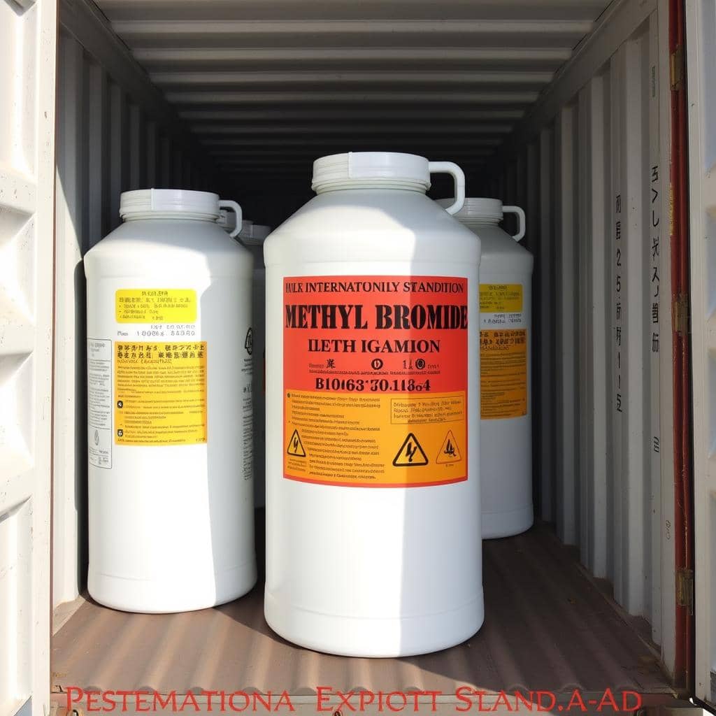 Produk fumigasi Methyl Bromide untuk standar ekspor